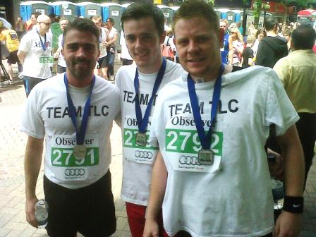 Team TLC complete Great Midlands Fun Run